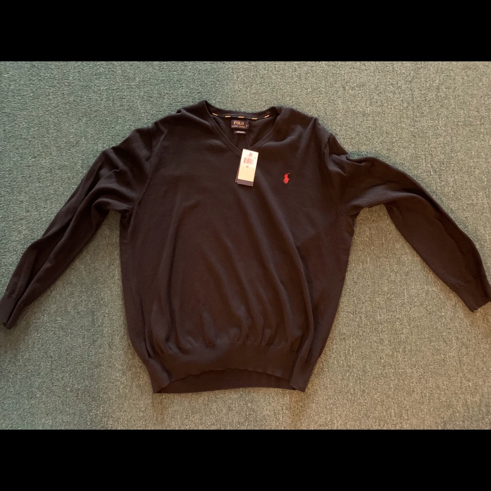 Polo by Ralph Lauren v neck pullover men’s